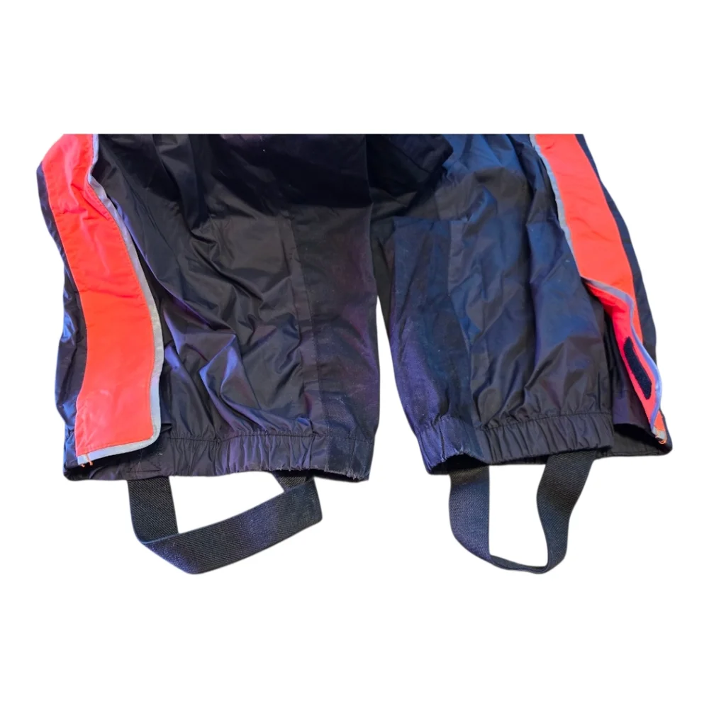 Harley-Davidson Reflective Orange Black Jacket Pants Rain Suit M - Picture 11 of 15